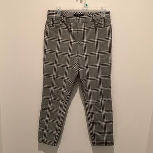 Banana Republic plaid dress pants size 4